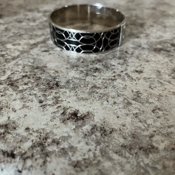 Black coach bracelet